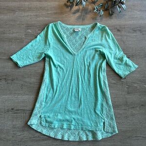 Lucky Brand Aqua Knit Top